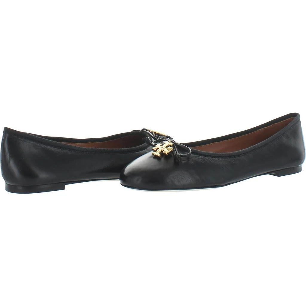 商品Tory Burch|Tory Burch Women's Tory Charm Leather Cushioned Slip On Ballet Flat,价格¥1224,第4张图片详细描述