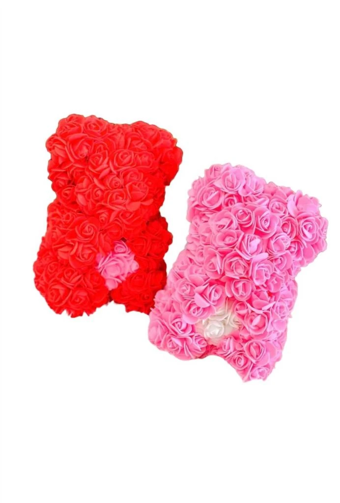 商品Harris Girls & Co.|Kids' Eternal Flower Teddy Bear with Heart,价格¥261,第1张图片