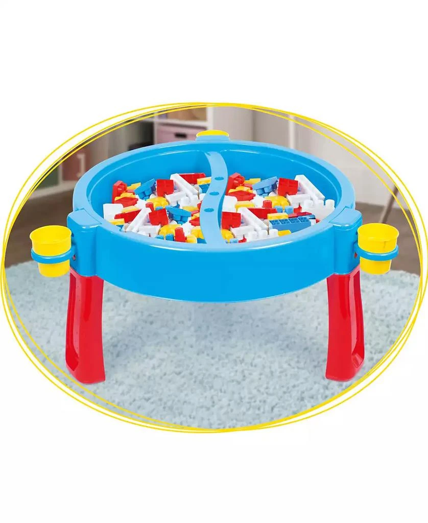 商品Rock Manor Games|Dolu Toys 2-in-1 Activity Table with Jumbo Blocks, 104 Piece,价格¥447,第2张图片详细描述