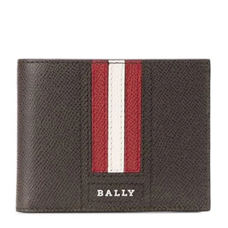 商品[国内直发] Bally|Bally 巴利 男士棕色小牛皮钱包 6230135,价格¥1424,第1张图片