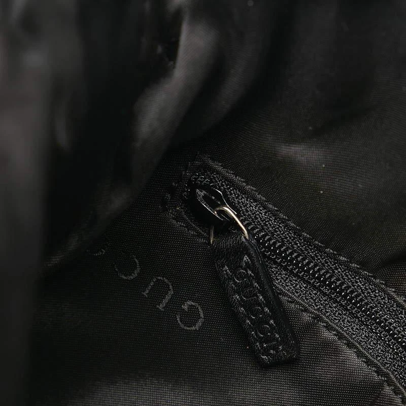 Gucci Black GG Canvas Bamboo Bag 商品