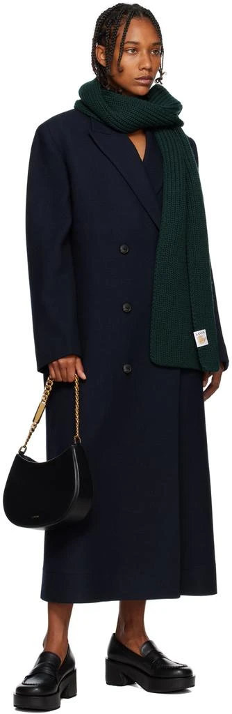 商品Lanvin|Green Patch Scarf,价格¥1191,第3张图片详细描述