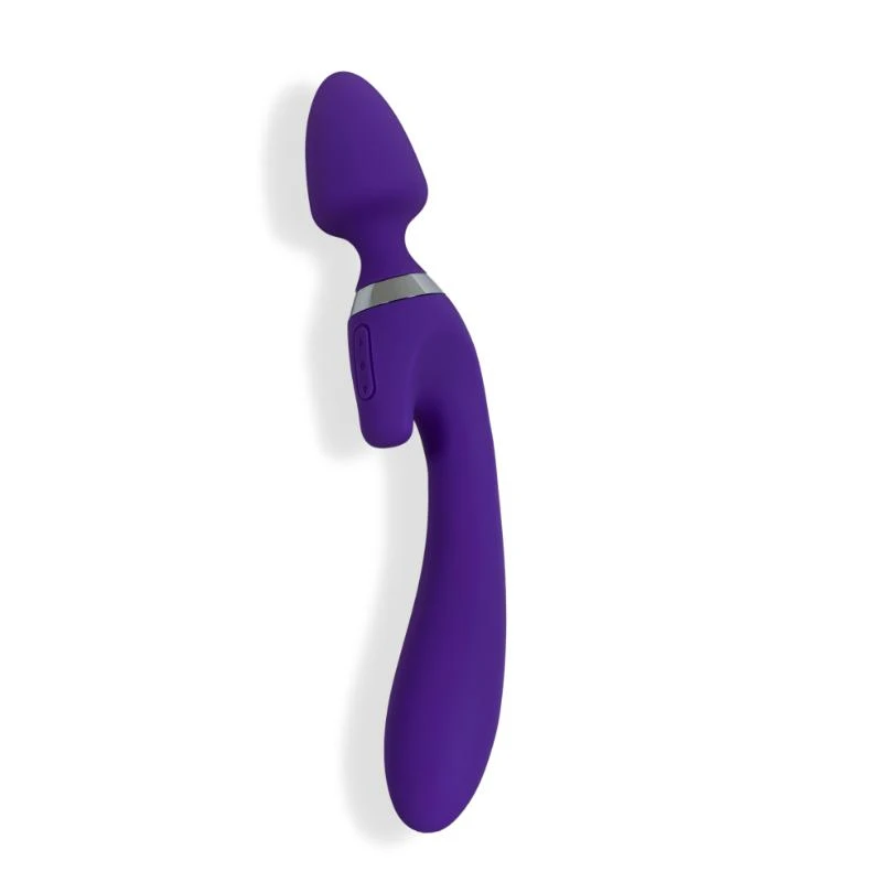 商品V For Vibes|Dual-Head, Magic Wand Vibrator, Dildo Vesta Purple,价格¥524,第1张图片