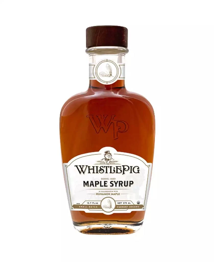 商品Runamok Maple|Whistlepig Rye Whiskey Barrel-Aged Maple Syrup,价格¥187,第1张图片