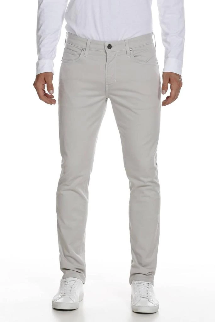 商品Paige|Normandie Straight Fit Twill Jean In Grey Salt,价格¥1021,第1张图片