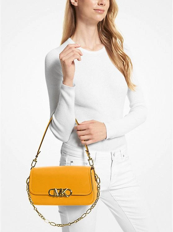 商品Michael Kors|【明星同款】MK Parker中号纯色金荷包腋下包,价格¥917,第3张图片详细描述