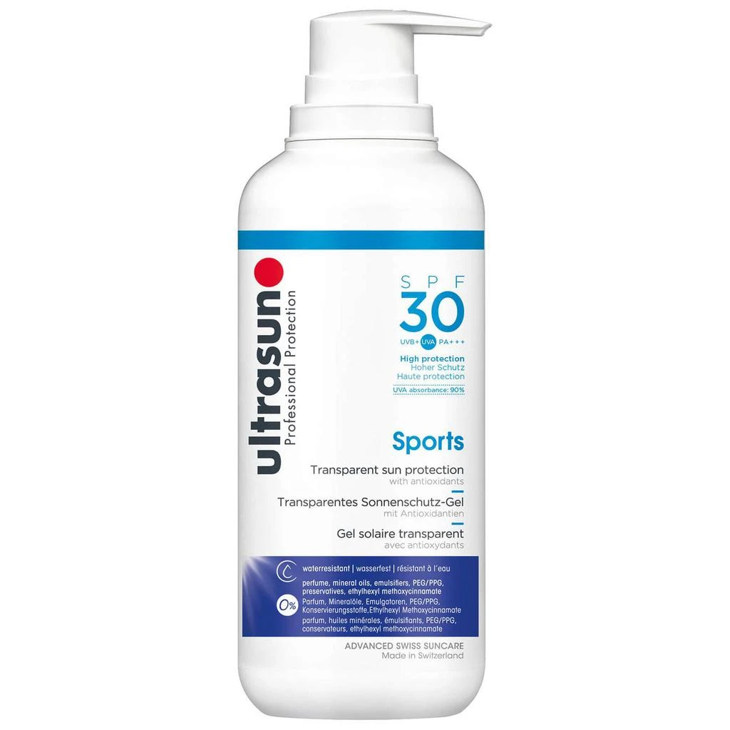 商品Ultrasun|Ultrasun Transparent Sun Protection Sports Gel SPF30 400ml,价格¥342,第1张图片