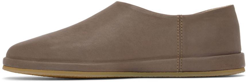 商品Fear of god|SSENSE Exclusive Taupe 'The Mule' Loafers,价格¥5633,第5张图片详细描述