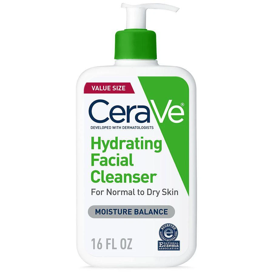 商品CeraVe|Hydrating Face Cleanser for Sensitive and Dry Skin,价格¥128,第1张图片