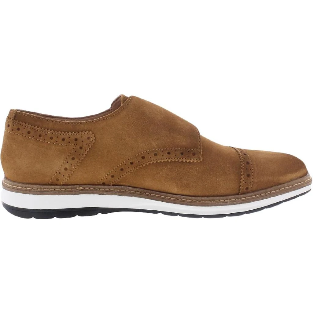 商品Clarks|Clarks Chantry Men's Suede Monk Strap Cushioned Dress Shoes,价格¥216,第2张图片详细描述