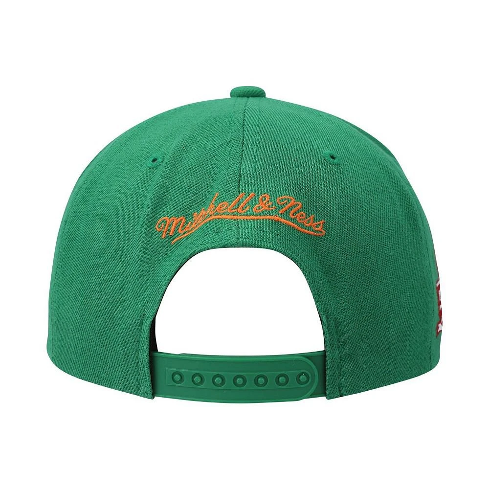 商品Mitchell & Ness|Men's Green Phoenix Suns Hardwood Classics Like Mike Snapback Hat,价格¥252,第4张图片详细描述