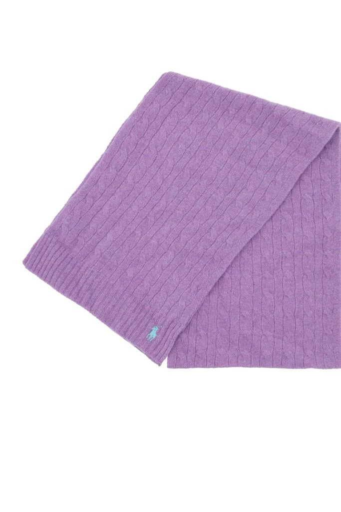 商品Ralph Lauren|Polo ralph lauren wool and cashmere cable-knit scarf,价格¥628,第3张图片详细描述