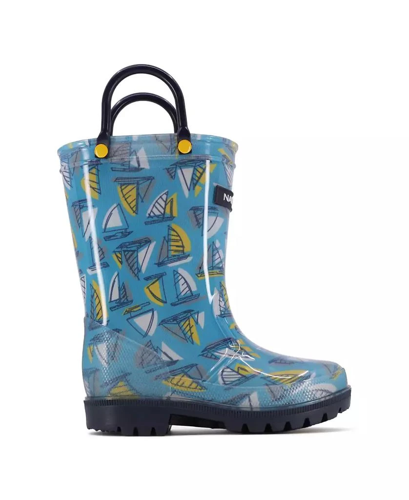 商品Nautica|Toddler Boys Colby Rain Boots,价格¥180,第2张图片详细描述