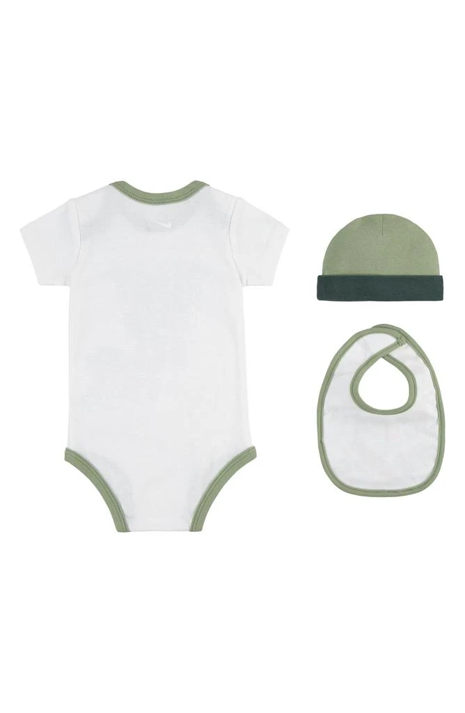 商品NIKE|Just Do It Bodysuit, Bib & Beanie Set,价格¥114,第2张图片详细描述