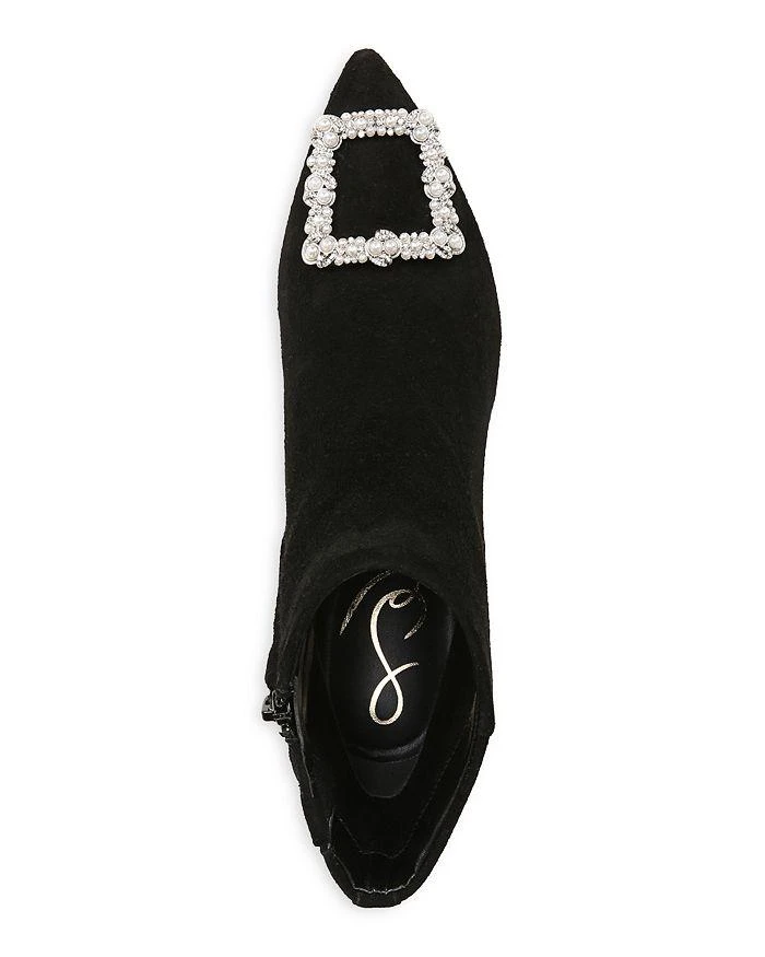 商品Sam Edelman|Women's Ulissa Luster Embellished High Heel Boots,价格¥983,第3张图片详细描述