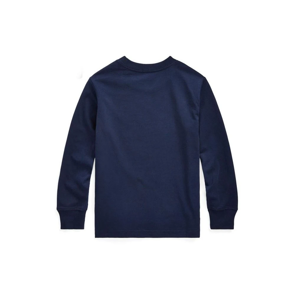 商品Ralph Lauren|Little Boys Jersey Long-Sleeve T-shirt,价格¥222,第2张图片详细描述