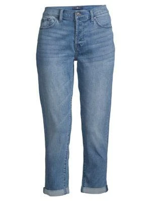商品7 For All Mankind|​Josefina Cropped Jeans,价格¥488,第3张图片详细描述