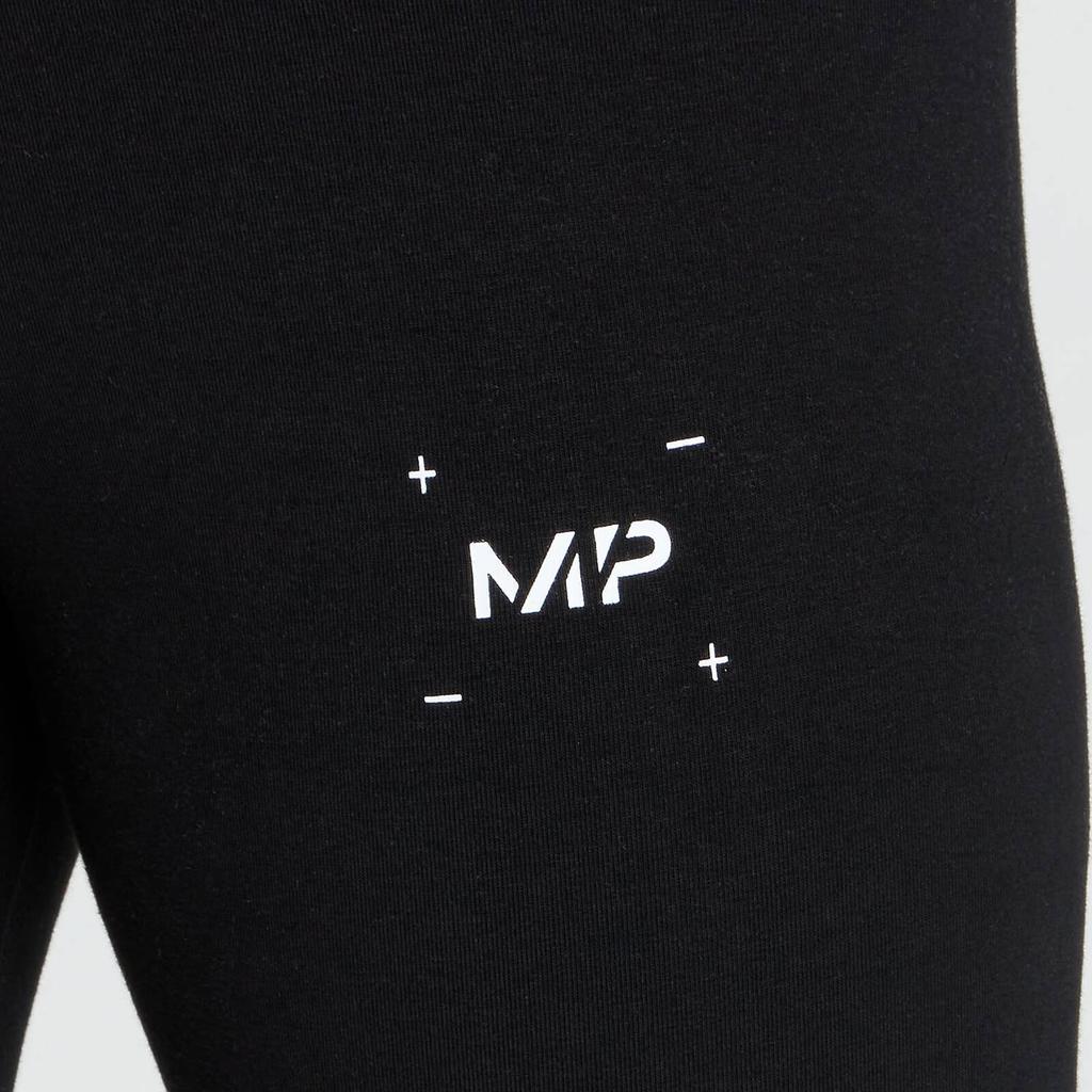商品Myprotein|MP Women's Central Graphic Cycling Shorts - Black,价格¥59-¥85,第7张图片详细描述