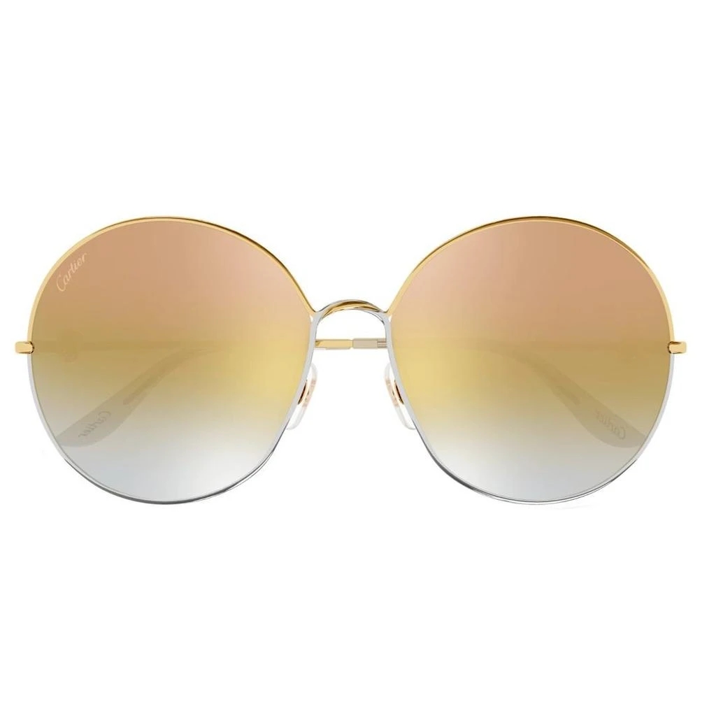 商品Cartier|Cartier Round Frame Sunglasses,价格¥6942,第1张图片