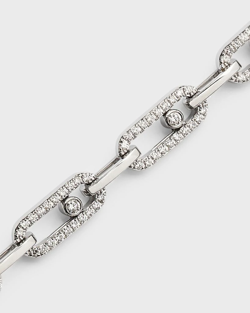 商品Messika|Move Uno 18K White Gold Multi-Diamond Bracelet,价格¥71593,第4张图片详细描述