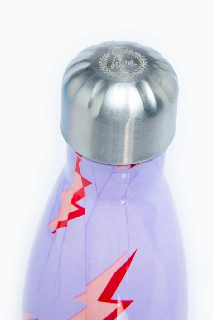 商品HYPE ACCESSORIES|HYPE LILAC LIGHTNING METAL WATER BOTTLE - 500ML,价格¥166,第4张图片详细描述