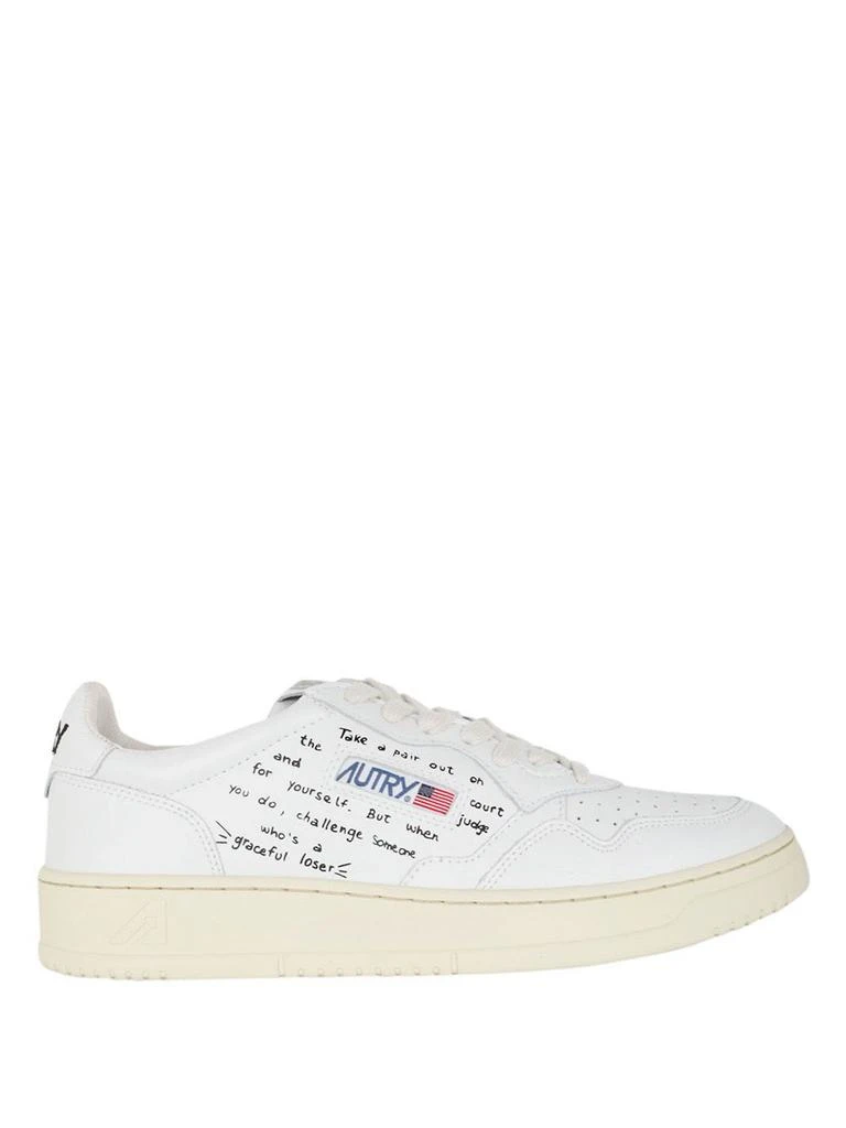 商品Autry|Autry Mens White Sneakers,价格¥2109,第1张图片