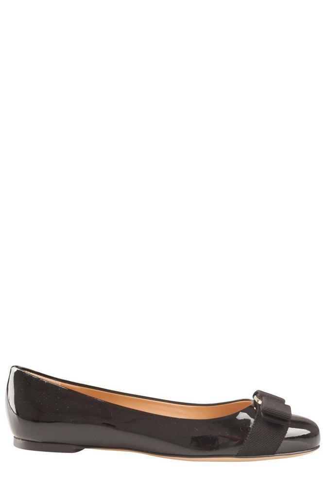 商品Salvatore Ferragamo|Salvatore Ferragamo Varina Ballet Flats,价格¥2588-¥3502,第1张图片