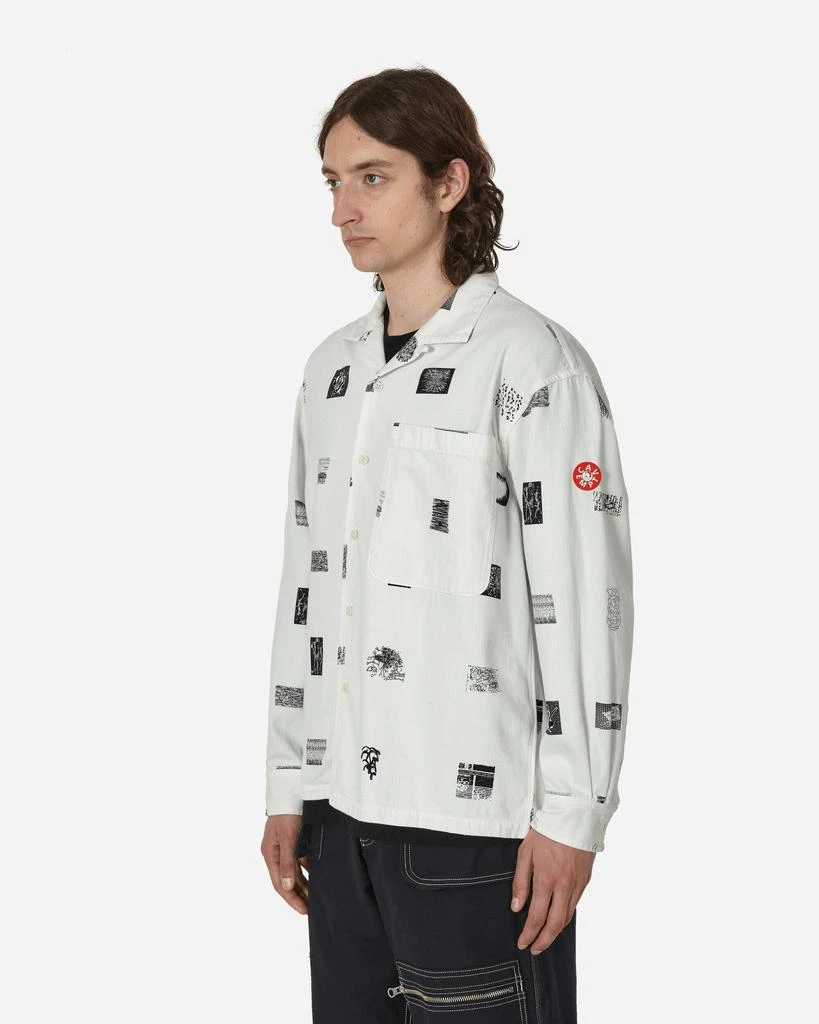 商品Cav Empt|Overdye FK Sheets Open Shirt White,价格¥1222,第2张图片详细描述