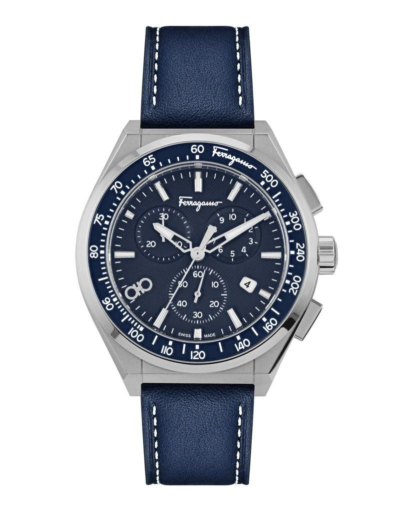 商品Salvatore Ferragamo|Salvatore Ferragamo Ferragamo 1898 Sport Strap Watch,价格¥5020,第4张图片详细描述