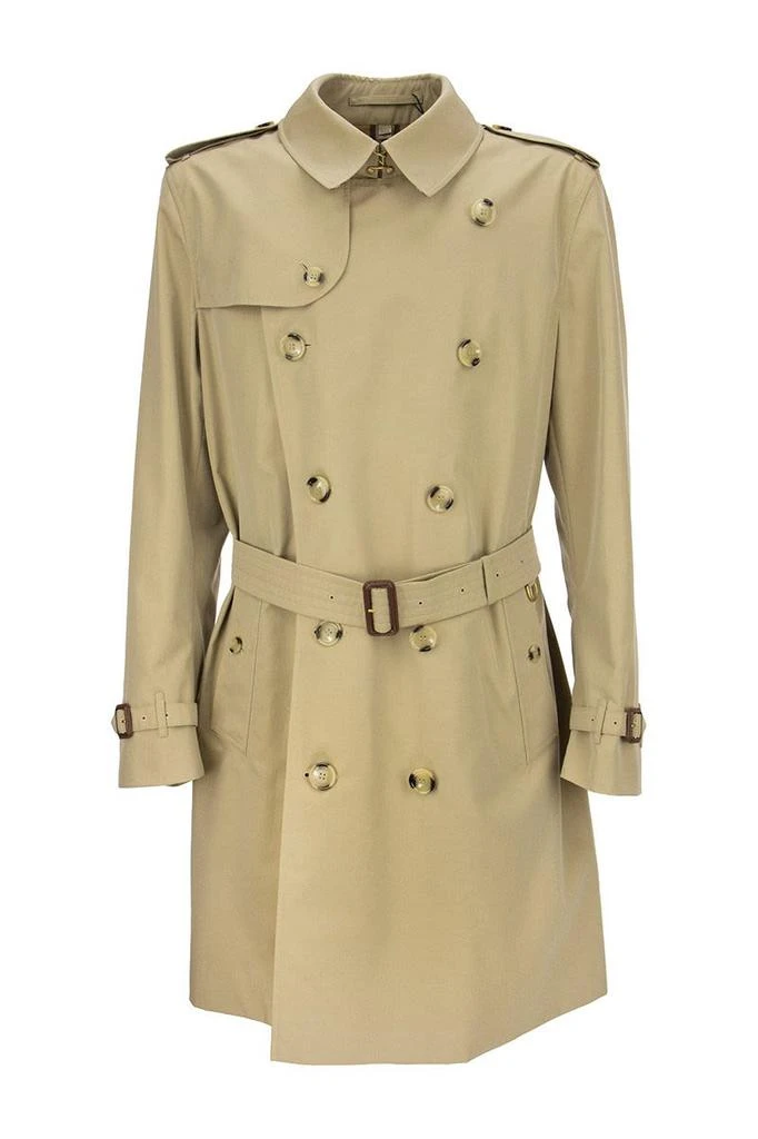 商品Burberry|BURBERRY Mid-length Kensington Heritage Trench Coat,价格¥11626,第1张图片