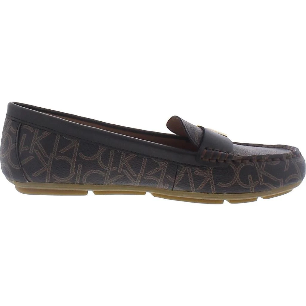 商品Calvin Klein|Calvin Klein Womens Lisa Round Toe Slip On Moccasins,价格¥205,第2张图片详细描述