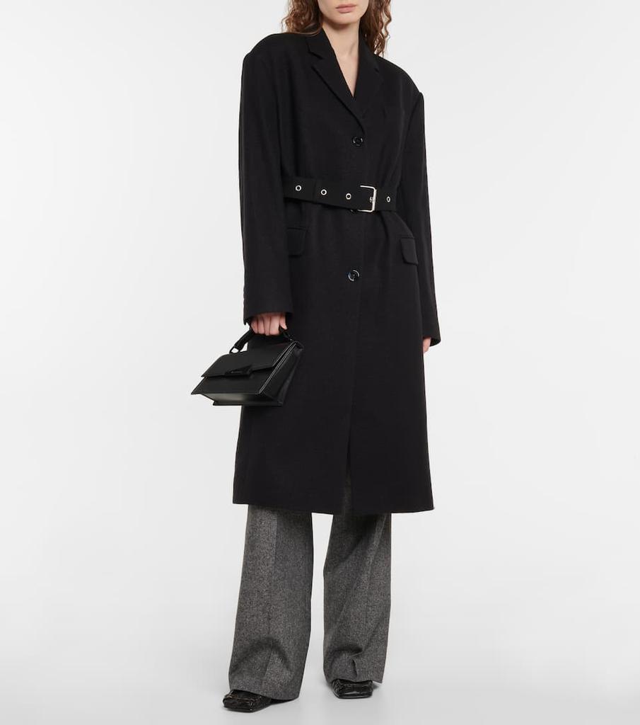 商品Acne Studios|配腰带羊毛大衣,价格¥6103,第4张图片详细描述