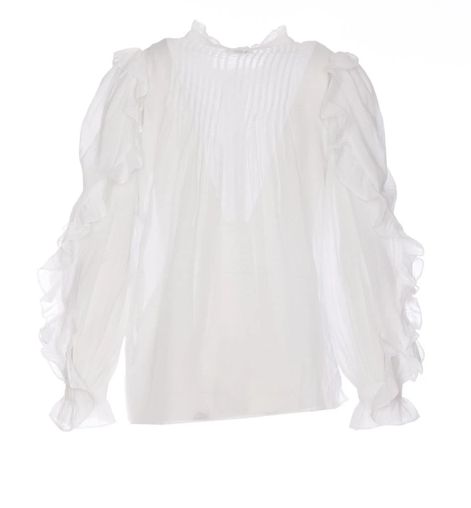 商品Zadig&Voltaire|Zadig & Voltaire Ruffle Buttoned Shirt,价格¥1690-¥1920,第2张图片详细描述