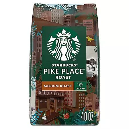 商品Starbucks|Pike Place 中度烘焙咖啡粉(40 oz.),价格¥109,第1张图片