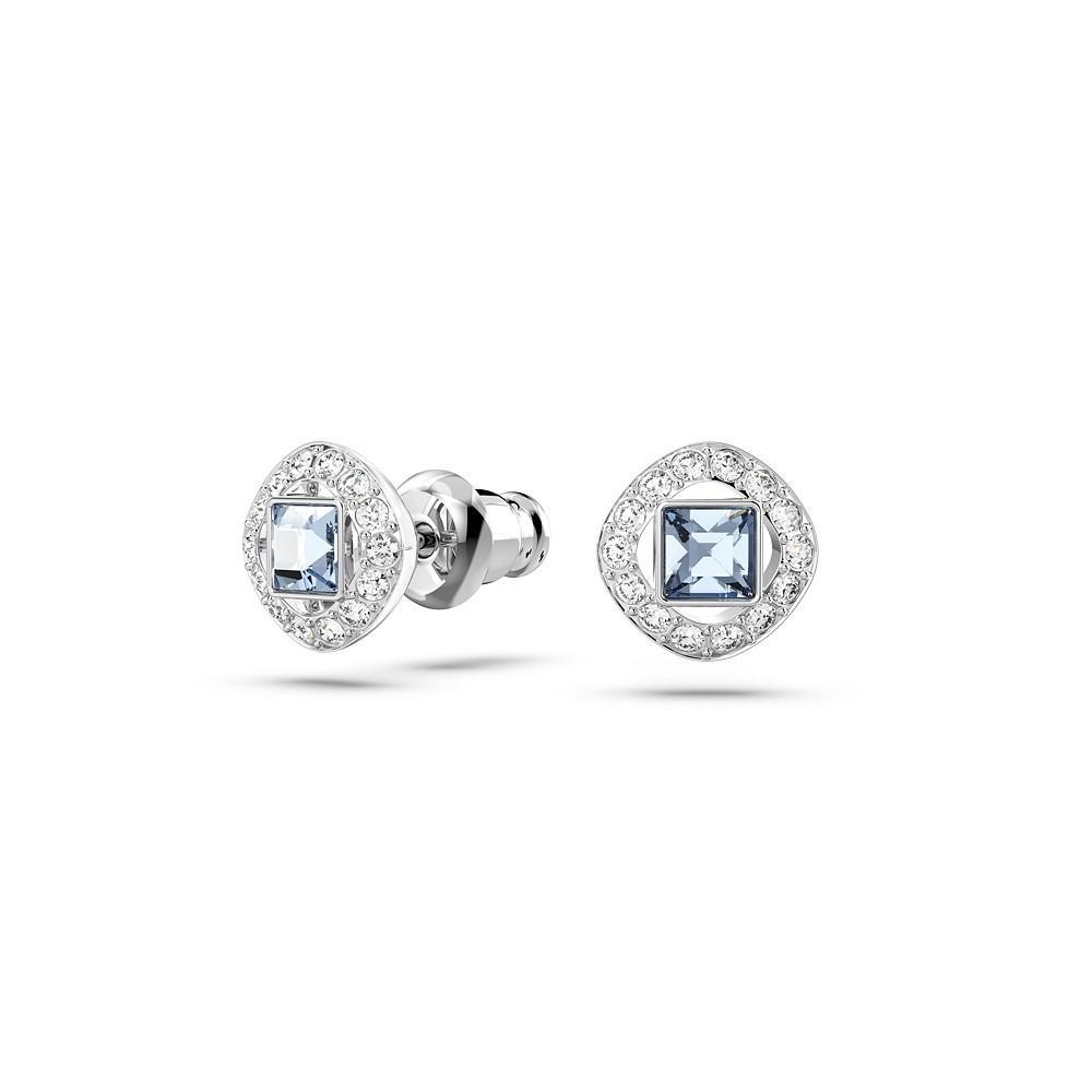 商品Swarovski|Crystal Square Cut Angelic Stud Earrings,价格¥537,第5张图片详细描述