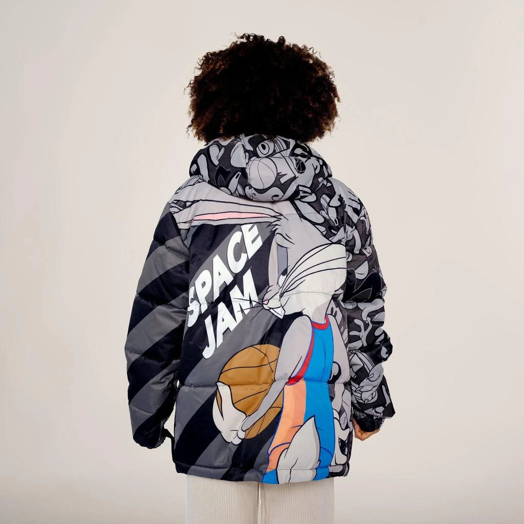 商品Members Only|Women's Space Jam Puffer Oversized Jacket,价格¥336,第2张图片详细描述