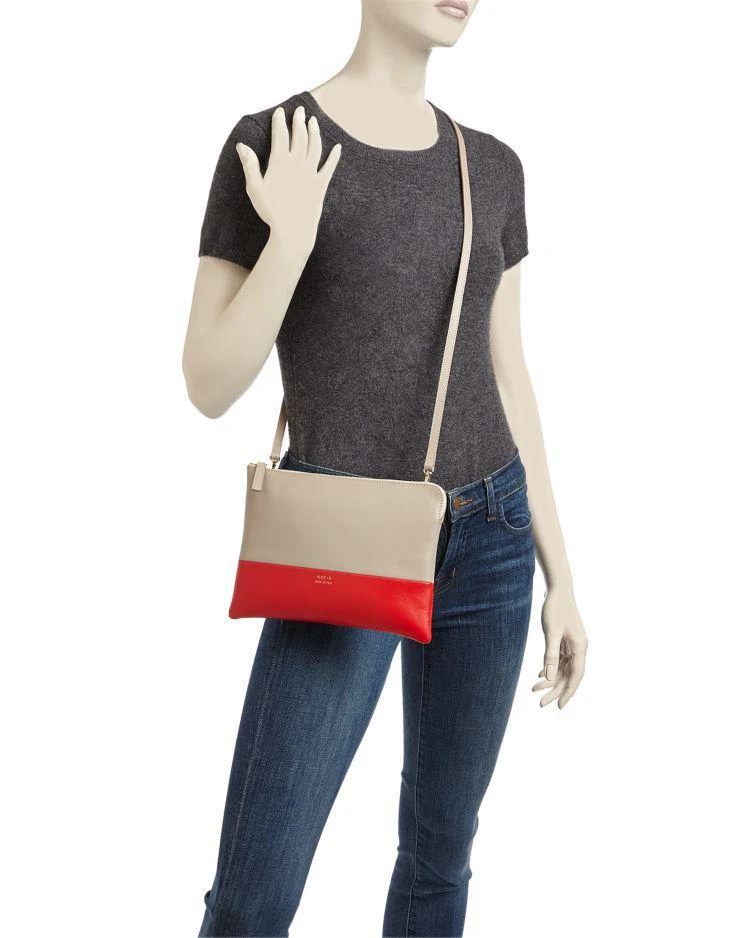 商品Alice.D|Color Block Leather Crossbody,价格¥1527,第2张图片详细描述