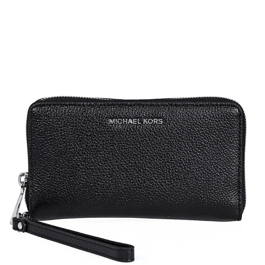 商品Michael Kors|Mercer Large Smartphone Wristlet - Black,价格¥554,第1张图片