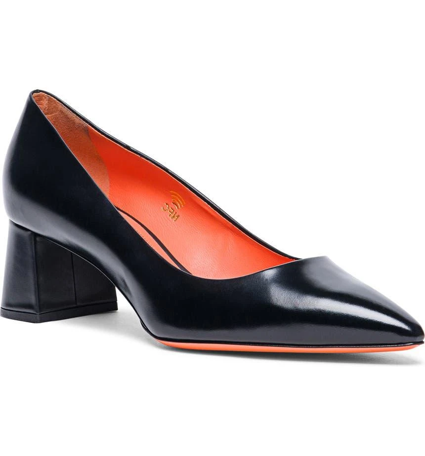 商品Santoni|Firmly Pointed Toe Pump,价格¥2425,第1张图片