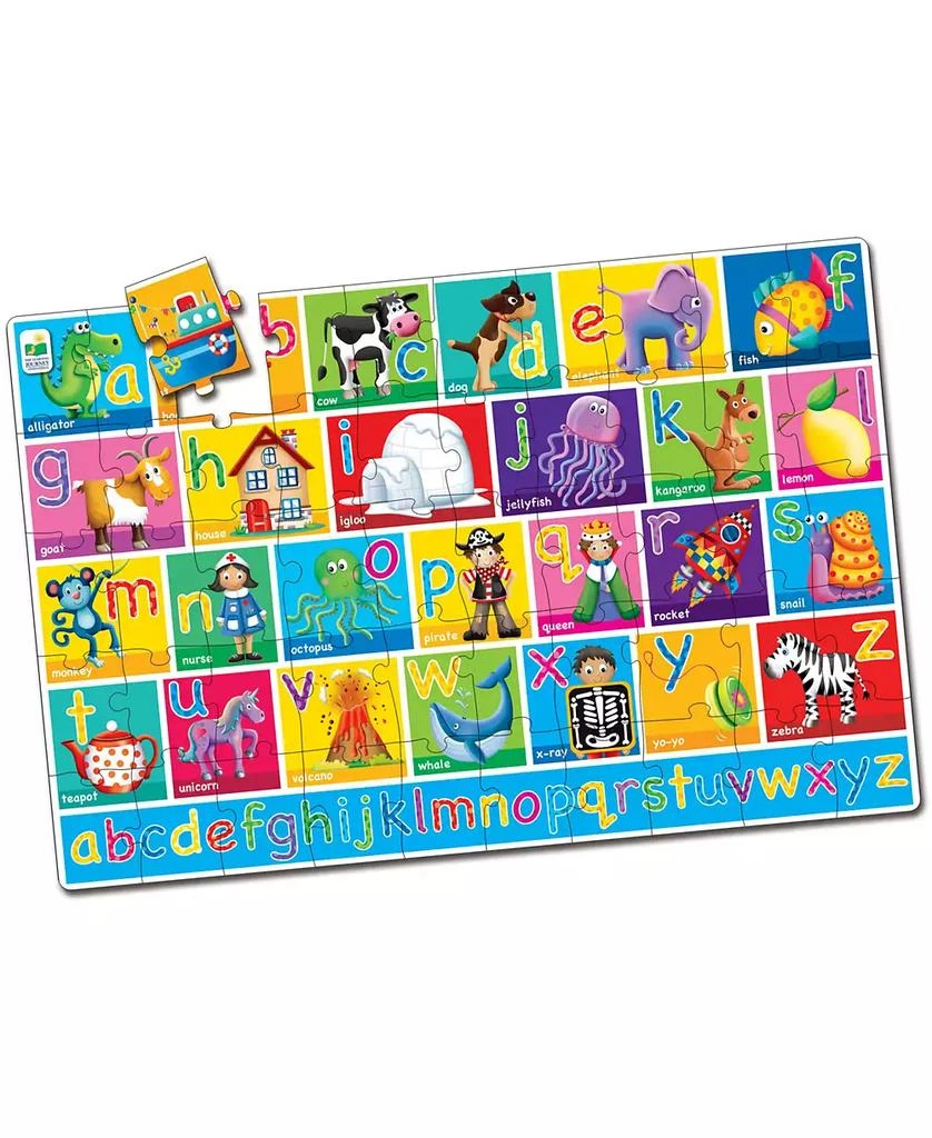 商品Crayola|Alphabet Jumbo Floor Puzzle- 50 Piece,价格¥126,第3张图片详细描述