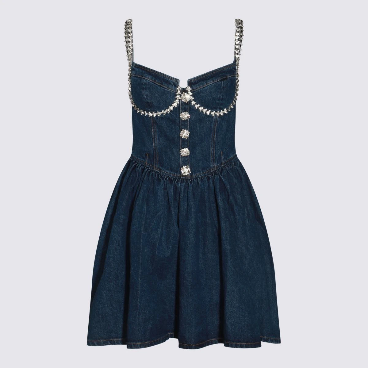 商品Self Portrait|Self Portrait 女士半身裙 PF24828SBLBLUE 花色,价格¥2144,第1张图片