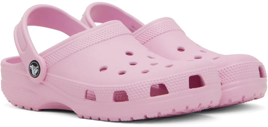 商品Crocs|Pink Classic Clogs,价格¥164,第4张图片详细描述