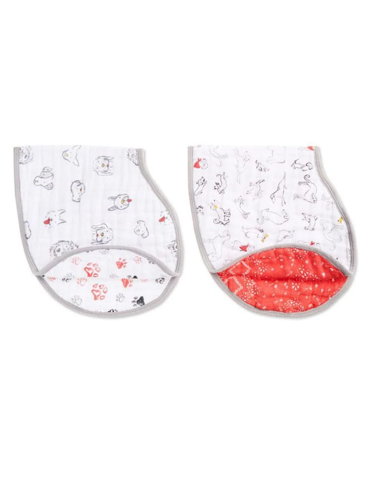 商品aden + anais|Baby's Two-Piece Burp Cloth Set,价格¥164,第1张图片