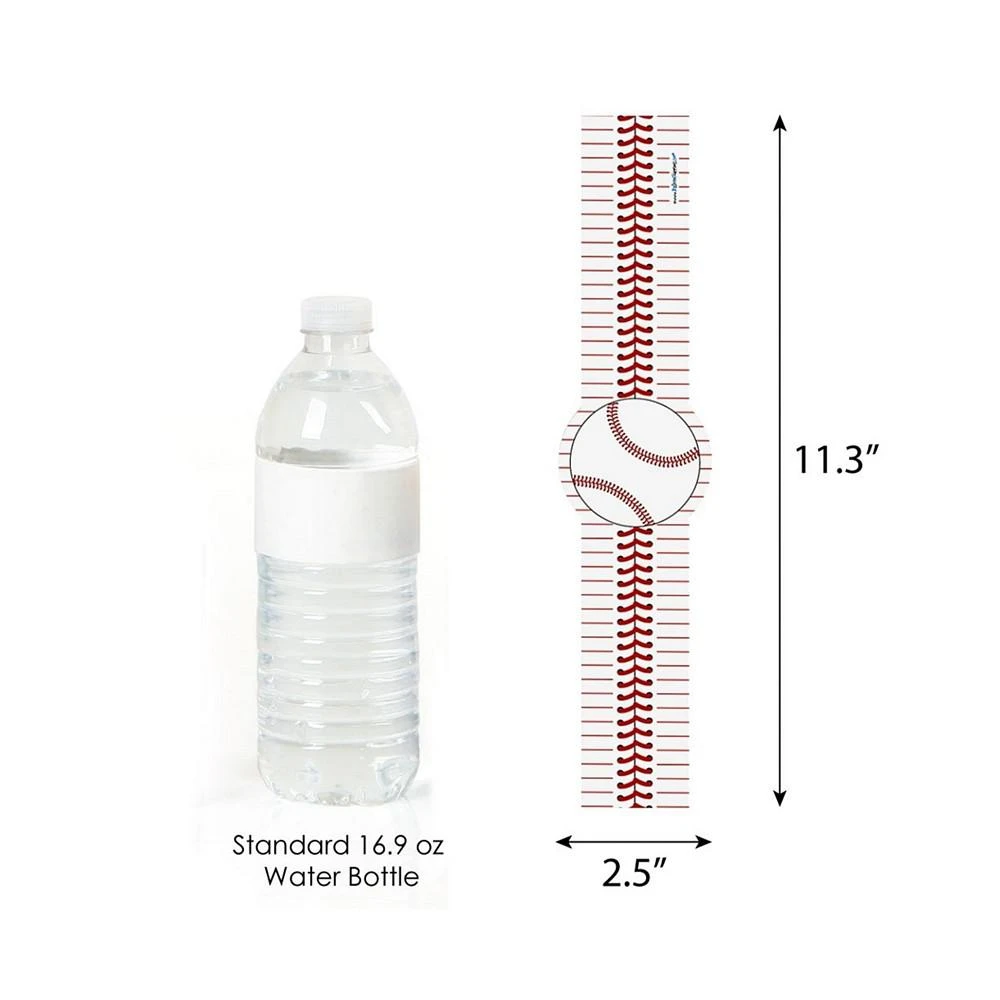 商品Big Dot of Happiness|Batter Up - Baseball - Party DIY Wrapper Favors and Decorations - Set of 15,价格¥97,第2张图片详细描述