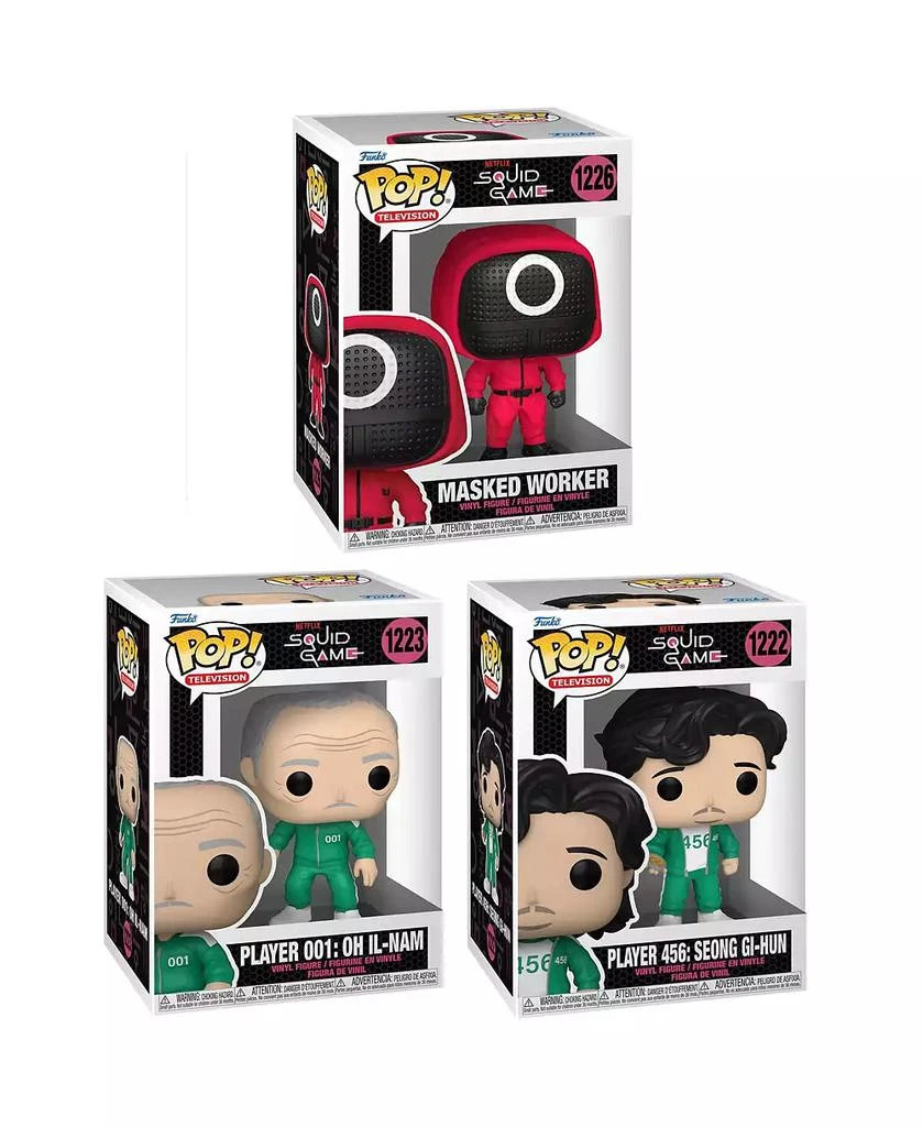 商品Funko|Pop Television Squid Game Collectors Netflix Set, 3 Piece,价格¥165,第2张图片详细描述