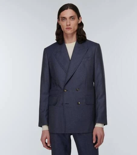 商品Gabriela Hearst|Miles double-breasted cashmere blazer,价格¥16292,第3张图片详细描述