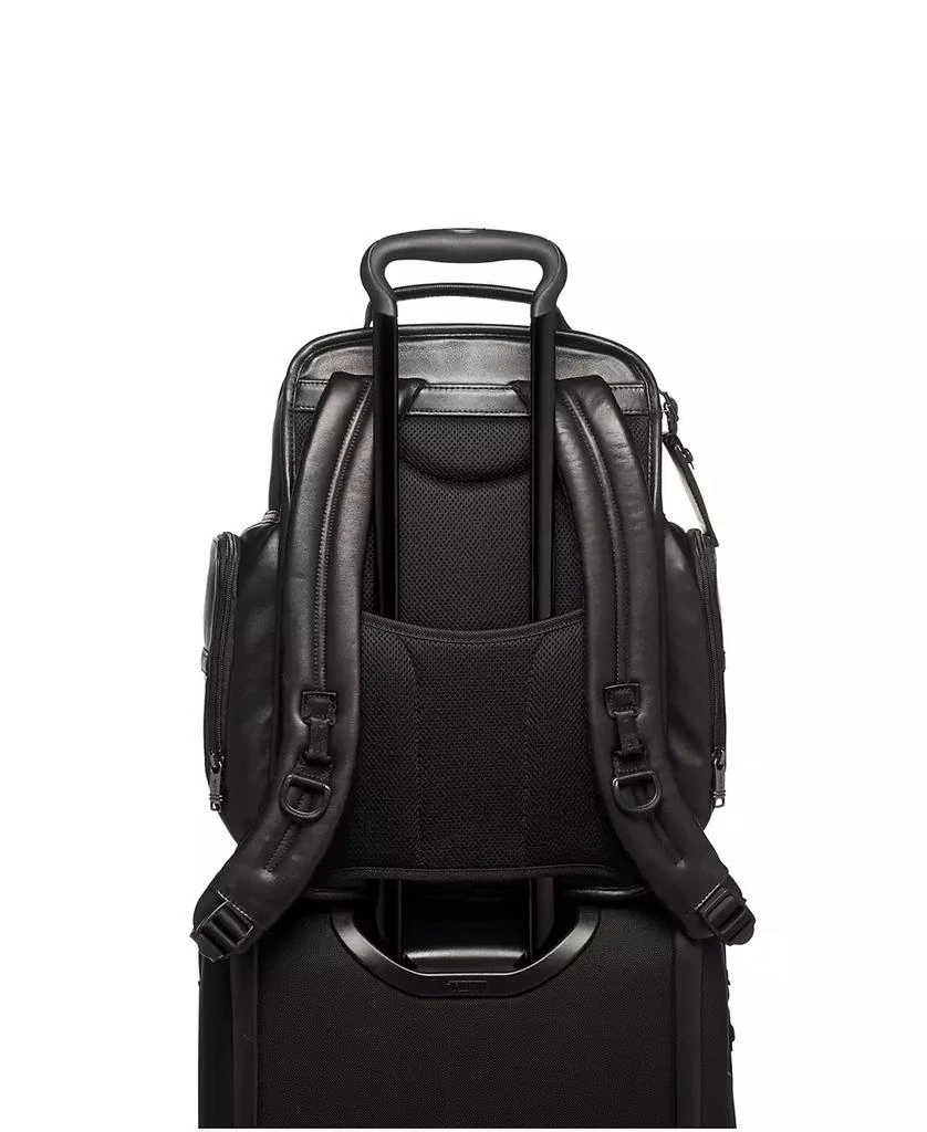 商品Tumi|Alpha 3 Leather Brief Backack,价格¥5592,第4张图片详细描述