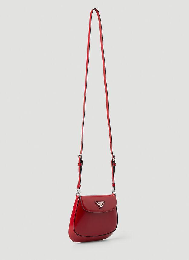 商品Prada|Cleo Flap Shoulder Bag in Red,价格¥17848,第4张图片详细描述