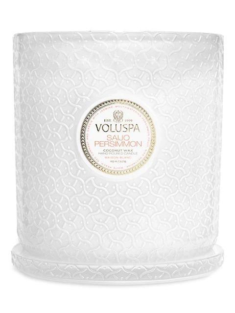 商品Voluspa|Saijo Persimmon 5-Wick Hearth Candle,价格¥1560,第5张图片详细描述