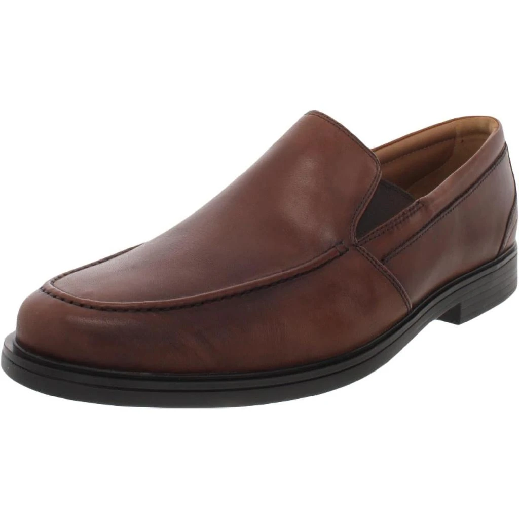 商品Clarks|Clarks Mens Unaldric Leather Slip On Loafers,价格¥240,第1张图片